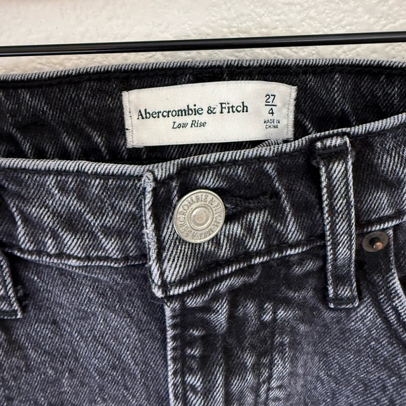 Abercrombie & Fitch High-Slit Denim Midi Skirt - Size 4 - Picture 6 of 11